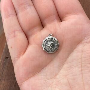 Vintage Bates & Klinke 925 Sterling "Blowing Rock NC" Pendant Bracelet Charm